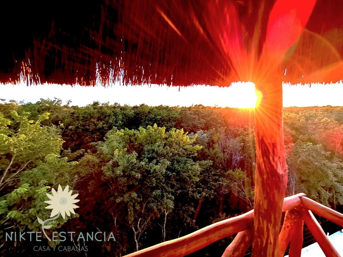 Nikte Estancia Y Jardin Hotell Puerto Morelos Eksteriør bilde